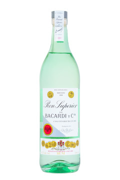 Bacardi Ron Superior De Bacardi y Cia - 0,7L 44,5% vol