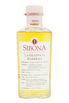 Sibona Grappa di Barbera - 0,5L 40% vol Sibona Grappa di Barbera - 0,5L 40% vol
