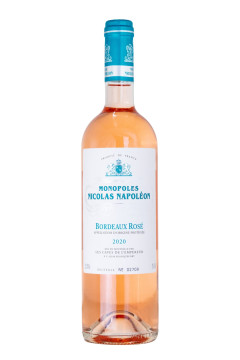 Monopoles Nicolas Napoleon Bordeaux Rose A.O.P. - 0,75L 13% vol Monopoles Nicolas Napoleon Bordeaux Rose A.O.P. - 0,75L 13% vol