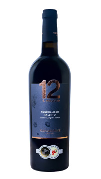 12 e mezzo Negroamaro Salento - 0,75L 12,5% vol (01.07.2025) 12 e mezzo Negroamaro Salento - 0,75L 12,5% vol