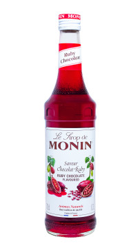 Monin Ruby-Schokolade Sirup - 0,7L