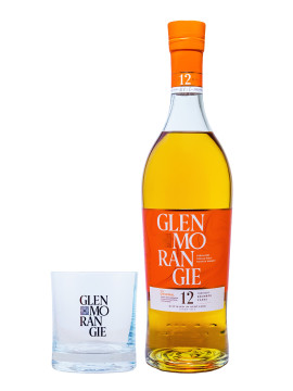 Glenmorangie The ORIGINAL 12 Jahre mit 2 Tumblern in Geschenkverpackung - 0,7L 40% vol