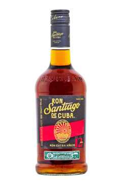 Santiago de Cuba Extra Anejo 12 Jahre Rum - 0,7L 40% vol