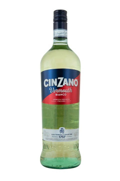 Cinzano Bianco Vermouth - 1 Liter 15% vol Cinzano Bianco Vermouth - 1 Liter 15% vol