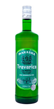 Maraska Travarica Tresterbrand - 1 Liter 37,5% vol
