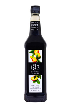 Maison Routin 1883 Eistee Pfirsich Sirup PET-Flasche - 1 Liter Maison Routin 1883 Eistee Pfirsich Sirup PET-Flasche - 1 Liter