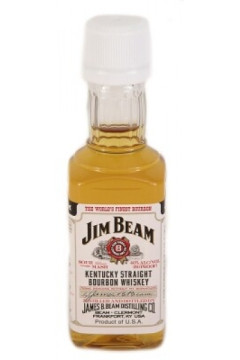 Jim Beam Kentucky Straight Bourbon Whiskey - 0,05L 40% vol