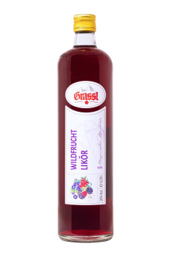 Grassl Wildfrucht Likör - 0,7L 20% vol Grassl Wildfrucht Likör - 0,7L 20% vol