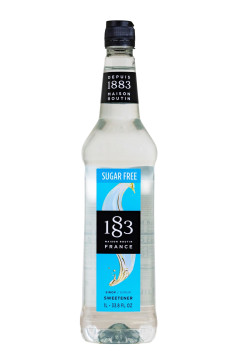 Maison Routin 1883 Sweetener Sirup zuckerfrei PET-Flasche - 1 Liter