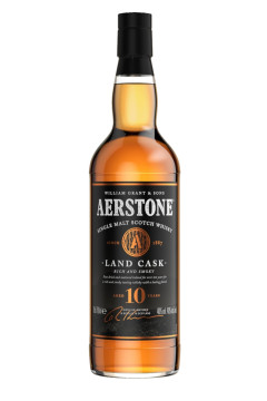 Aerstone 10 Jahre Land Cask Single Malt - 0,7L 40% vol