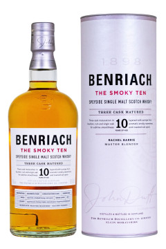 Benriach 10 Years Smoky Single Malt Whisky - 0,7L 46% vol