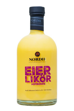 Eierlikör mit Himbeer - 0,5L 17% vol Eierlikör mit Himbeer - 0,5L 17% vol