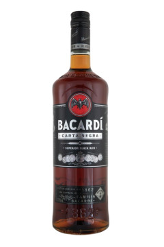 Bacardi Carta Negra - 1 Liter 37,5% vol Bacardi Carta Negra - 1 Liter 37,5% vol