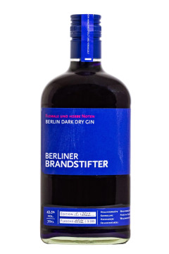 Berliner Brandstifter Berlin Dark Dry Gin Sonderedition - 0,7L 43,3% vol