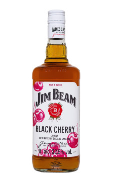 Jim Beam Black Cherry Whiskeylikör - 1 Liter 32,5% vol