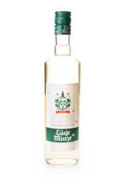 Lütje Minze Pfefferminz-Likör - 0,7L 50% vol Lütje Minze Pfefferminz-Likör - 0,7L 50% vol