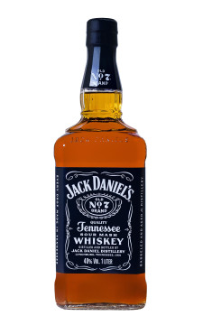 Jack Daniels Tennessee Whiskey Old No. 7 - 1 Liter 40% vol