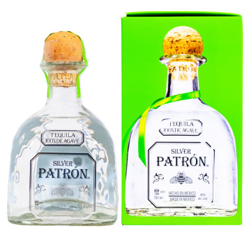 Patron Silver Tequila - 0,7L 40% vol Patron Silver Tequila - 0,7L 40% vol