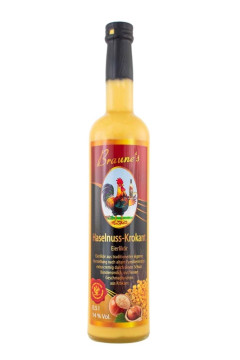 Braune's Haselnuss Krokant Eierlikör - 0,5L 14% vol Braune's Haselnuss Krokant Eierlikör - 0,5L 14% vol
