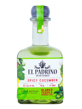 El Padrino de Mi Tierra Blanco Spicy Ccumber - 0,7L 35% vol
