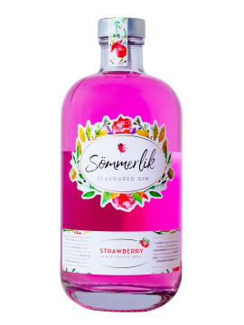 Sömmerlik Strawberry Flavoured Gin - 0,5L 38,8% vol
