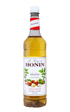 MHD: Monin Haselnuss Noisette Sirup PET-Flasche - 1 Liter