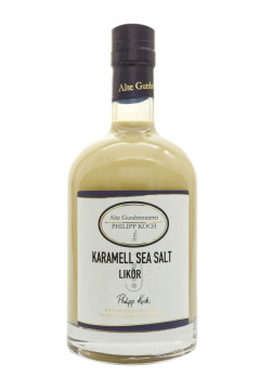 Alte Gutsbrennerei Philipp Koch Karamell Sahne Likör mit Meersalz - 0,5L 17% vol