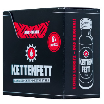 Paket [8 x 0,02L] Kettenfett Schrauberkasten - 0,16L 25% vol