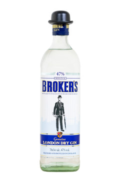 Brokers 47 London Dry Gin - 0,7L 47% vol