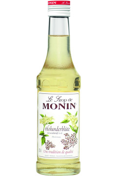 Monin Holunderblüte Fleur de Sureau Sirup - 0,25L Monin Holunderblüte Fleur de Sureau Sirup - 0,25L