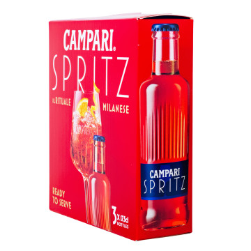 Paket [3 x 0,175L] Campari Spritz - 0,525L 10,5% vol