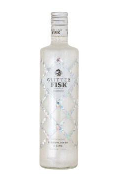 Glitter Fisk Diamond Elderflower & Lime Likör - 0,7L 15% vol