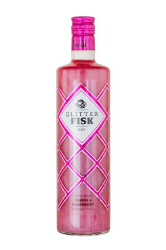 Glitter Fisk Ruby Cassis & Raspberry Likör - 0,7L 15% vol