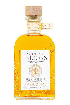 Baie des Trésors Fleurs du Vent Rhum Agricole - 0,7L 49,8% vol