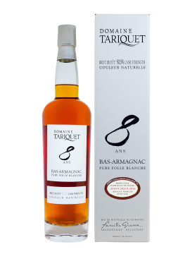 Armagnac Domaine Tariquet Pure Folle Blanche 8 Ans - 0,7L 50,5% vol