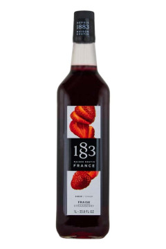 Maison Routin 1883 Erdbeere Fraise Sirup - 1 Liter Maison Routin 1883 Erdbeere Fraise Sirup - 1 Liter