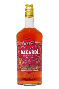 Bacardi Cuatro Sherry Cask - 1 Liter 40% vol Bacardi Cuatro Sherry Cask - 1 Liter 40% vol