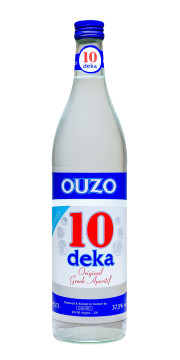 Ouzo 10 Deka - 0,7L 37,5% vol (02.04.2025) Ouzo 10 Deka - 0,7L 37,5% vol
