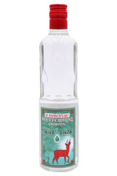 St. Hubertus Pfefferminz Tropfen - 0,5L 18% vol St. Hubertus Pfefferminz Tropfen - 0,5L 18% vol