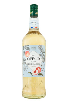 Giffard Peche Blanche WeiĂer Pfirsichsirup - 1 Liter Giffard Peche Blanche WeiĂer Pfirsichsirup - 1 Liter