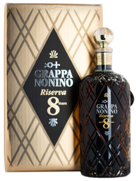 Nonino Grappa Riserva 8 Jahre - 0,7L 43% vol Nonino Grappa Riserva 8 Jahre - 0,7L 43% vol
