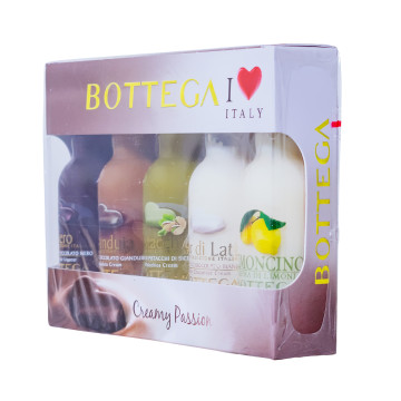 Paket [5 x 0,03L] Bottega Creamy Passion Set - 0,15L 15,8% vol