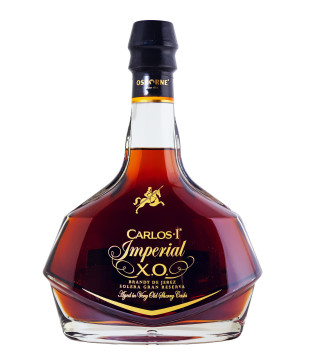 Ohne GEPA: Carlos I Imperial XO Brandy de Jerez Solera Gran Reserva - 0,7L 40% vol