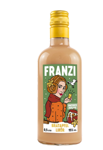 Franzi Bratapfel Likör - 0,5L 15% vol