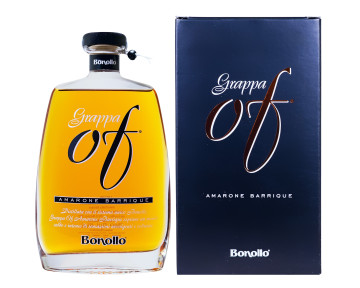 Bonollo Grappa of Amarone Barrique - 0,7L 42% vol (02.04.2025) Bonollo Grappa of Amarone Barrique - 0,7L 42% vol