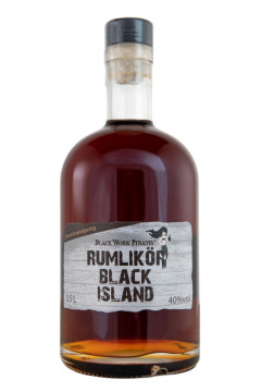 Black Work Pirates Rumlikör Black Island - 0,7L 40% vol