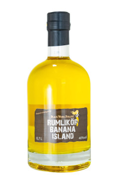 Black Work Pirates Banana Island Rumlikör - 0,7L 40% vol