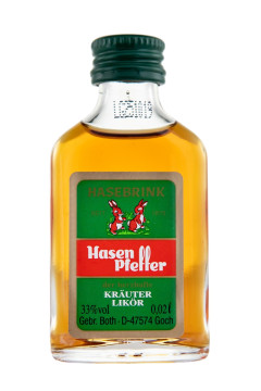 Hasenpfeffer KrÀuterlikör - 0,02L 33% vol Hasenpfeffer KrÀuterlikör - 0,02L 33% vol