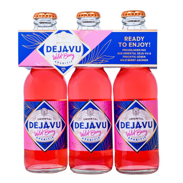 Paket [3 x 0,2L] Deja-Vu Wild Berry Aperitif - 0,6L 10% vol