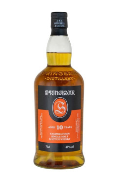 Springbank 10 Jahre Campbeltown Single Malt Scotch Whisky - 0,7L 46% vol